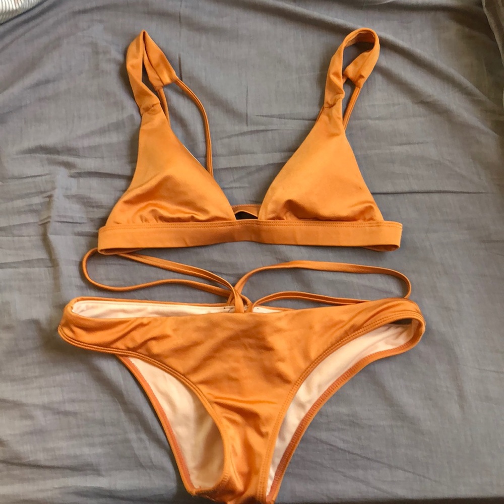 Pacsun strappy swimsuit/bathing suit/bikini